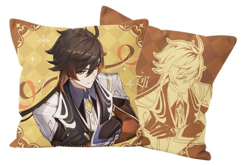 PRECOMENZI - Genshin Impact Anniversary Celebration Series Pillow Case Zhongli 6th Anniversary 45 x 45 cm
