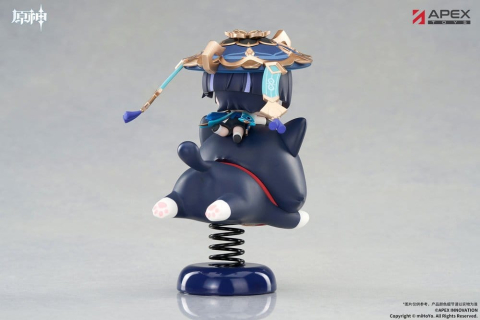 Genshin Impact Chibi Chara Yurayura Stand PVC Figure Wanderer 11 cm [9]