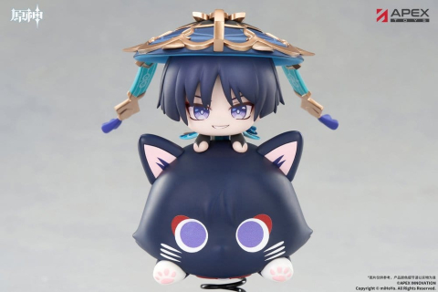 Genshin Impact Chibi Chara Yurayura Stand PVC Figure Wanderer 11 cm [11]