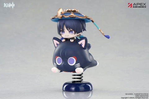 Genshin Impact Chibi Chara Yurayura Stand PVC Figure Wanderer 11 cm [6]