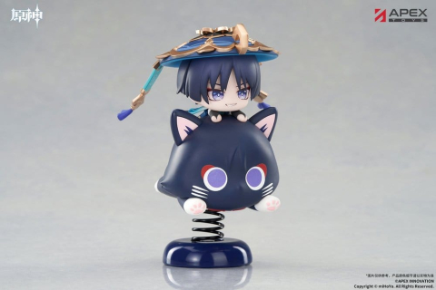 Genshin Impact Chibi Chara Yurayura Stand PVC Figure Wanderer 11 cm [7]
