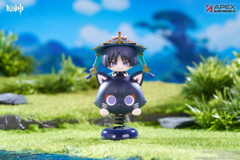 Collectibles - Genshin Impact Chibi Chara Yurayura Stand PVC Figure Wanderer 11 cm