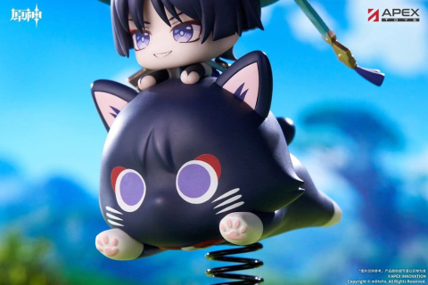 Genshin Impact Chibi Chara Yurayura Stand PVC Figure Wanderer 11 cm [5]