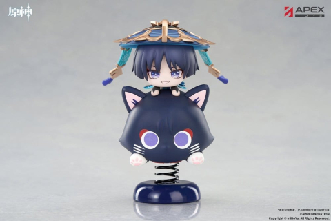 Genshin Impact Chibi Chara Yurayura Stand PVC Figure Wanderer 11 cm [14]