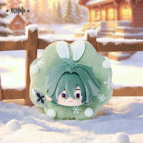 PRECOMENZI - Genshin Impact - Leisurely Winter's Day Series Plushie Keychain - Lohen