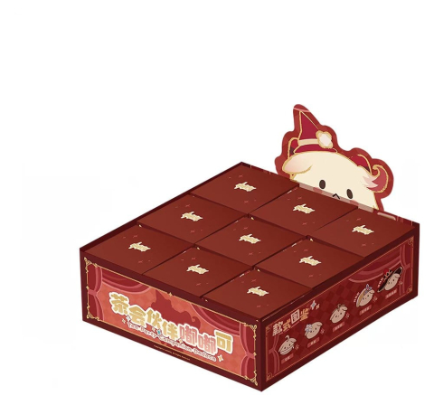 Genshin Impact Plush Figures Tea Party Companion Dodoco Blind Box 17-20 cm Display (9) [7]