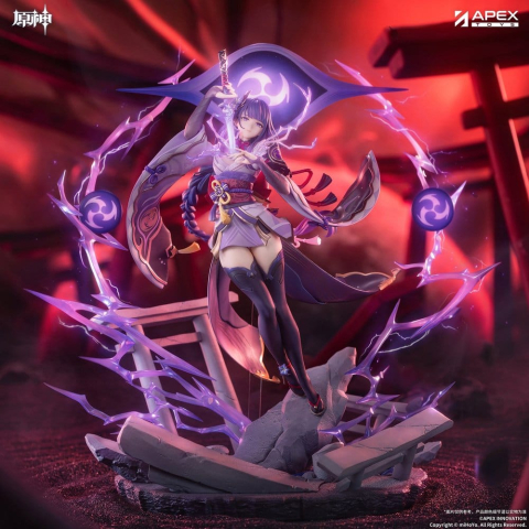 Collectibles - Genshin Impact PVC Figure 1/7 Raiden Shogun Plane of Euthymia Ver. 36 cm