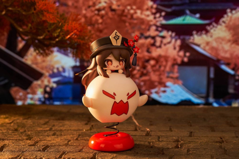 Genshin Impact PVC Statue Hu Tao Chibi Chara Yurayura Stand Ver. (re-run) 10 cm [2]