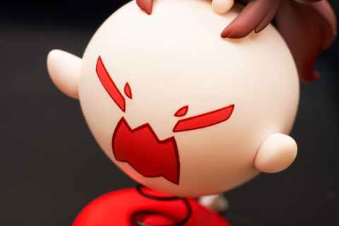 Genshin Impact PVC Statue Hu Tao Chibi Chara Yurayura Stand Ver. (re-run) 10 cm [4]