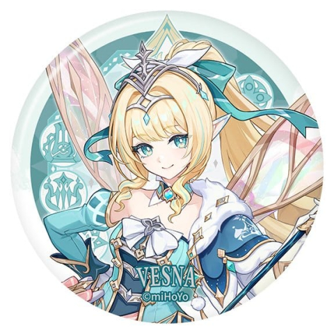 PRECOMENZI - Genshin Impact Snezhnaya Themed Series Pin Badge Vesna 8 cm