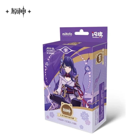 Games - Genshin Impact Trading Card Game Pre-Build Starter Deck 01 Series 03 Raiden Shogun *Chinese Version*