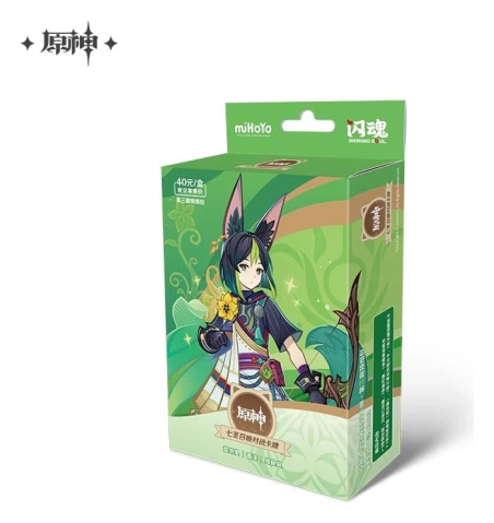 Games - Genshin Impact Trading Card Game Pre-Build Starter Deck 06 Series 03 Tighnari *Chinese Version*