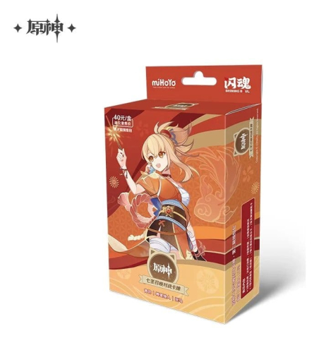 Games - Genshin Impact Trading Card Game Pre-Build Starter Deck 08 Series 03 Yoimiya *Chinese Version*