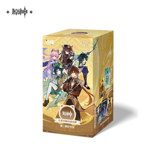 Games - Genshin Impact Trading Card Game Series 2 Blind Box Display (18) *Chinese Version*