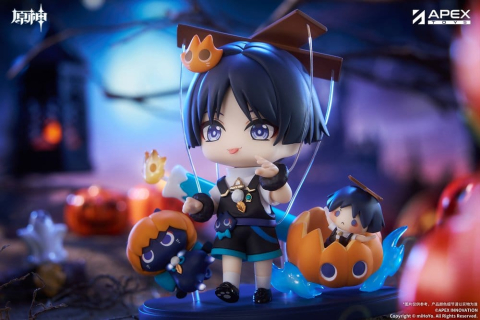 Genshin Impact You Ye Qi Xiang Series Chibi Chara PVC Statue Wanderer 10 cm [11]