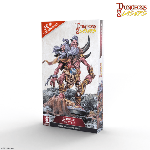 Board Games - Gervase the Ettin – Miniatura Dungeons & Lasers
