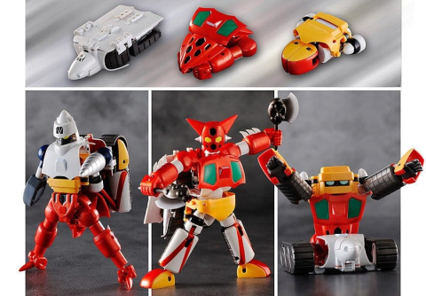 Getter Robo Action Figure 3-Pack Dynamic Change Getter Robo 12 cm [1]