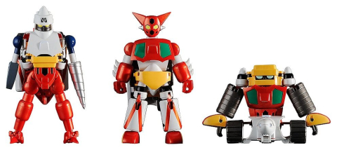 PRECOMENZI - Getter Robo Action Figure 3-Pack Dynamic Change Getter Robo 12 cm