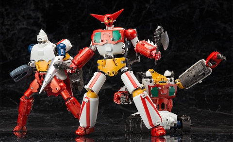Getter Robo Dynamic Change R Action Figure Set (re-run) [9]