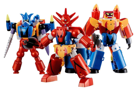 PRECOMENZI - Getter Robo G Action Figure 3-Pack Dynamic Change Getter Robo G 13 cm