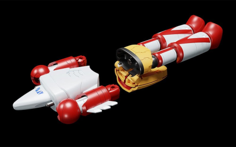Getter Robo Moderoid Plastic Model Kit Miniature Combining & Transforming Getter 1 12 cm [5]