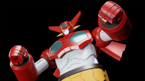 Getter Robo Moderoid Plastic Model Kit Miniature Combining & Transforming Getter 1 12 cm [7]