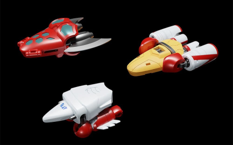 Getter Robo Moderoid Plastic Model Kit Miniature Combining & Transforming Getter 1 12 cm [1]