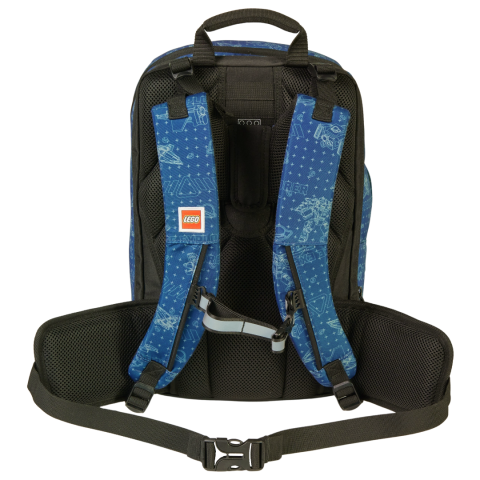 Ghiozdan LEGO Petersen – Model Clasic cu Baza Rigida si Elemente Reflectorizante [1]