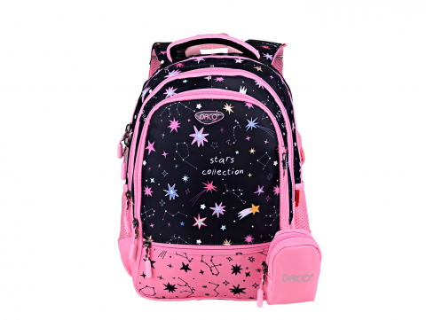 Rechizite, Creativitate, Hobby - Ghiozdan Scoala Girl DACO 38 cm Stars