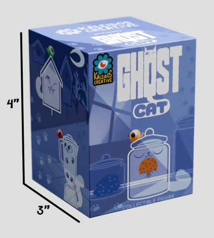 Ghost Cat Mini Figures S1 6 cm Blind Box Display (6) [7]
