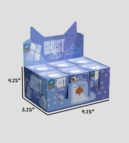 Ghost Cat Mini Figures S1 6 cm Blind Box Display (6) [9]