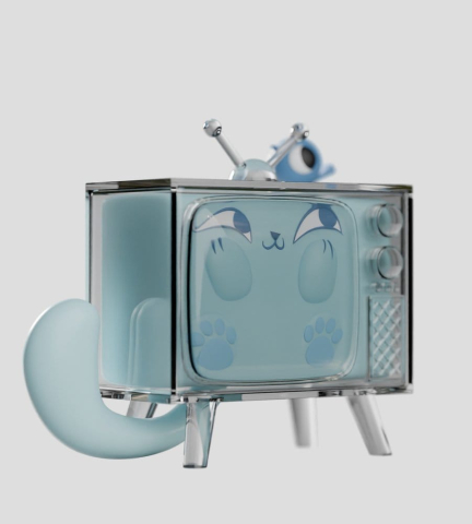 Ghost Cat Mini Figures S1 6 cm Blind Box Display (6) [4]