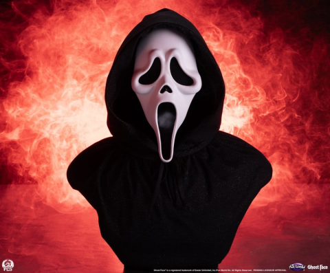 Ghost Face Life-Size Bust 56 cm [0]