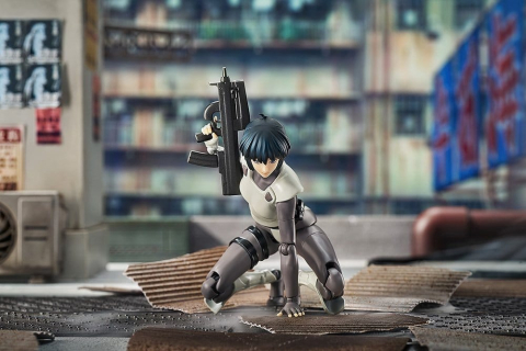 Ghost in the Shell (1995) Hyper Body Action Figure Motoko Kusanagi (Simple Armored Suit Ver.) 15 cm [3]