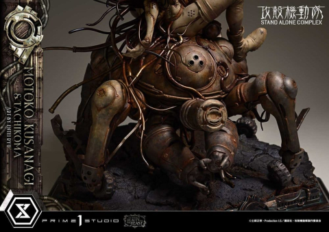 Ghost in the Shell Stand Alone Complex The Legend of Beauty and the Beast Statue 1/4 Motoko Kusanagi & Tachikoma Art by Entei Ryu Bonus Version 53 cm [11]