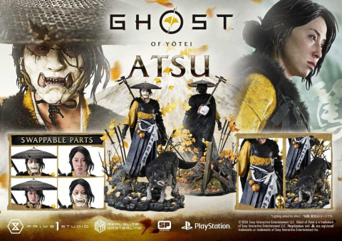Ghost of Yotei Real Elite Masterline Statue 1/4 Atsu 59 cm [6]