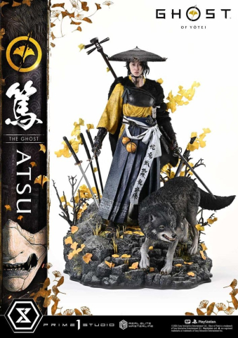 Ghost of Yotei Real Elite Masterline Statue 1/4 Atsu 59 cm [9]