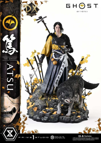 Ghost of Yotei Real Elite Masterline Statue 1/4 Atsu Deluxe Version 59 cm [15]