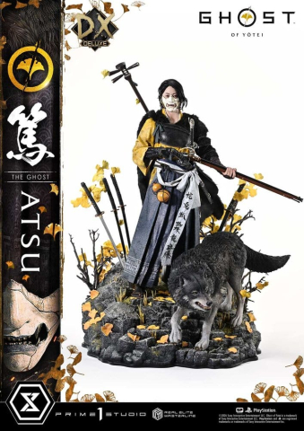 Ghost of Yotei Real Elite Masterline Statue 1/4 Atsu Deluxe Version 59 cm [16]