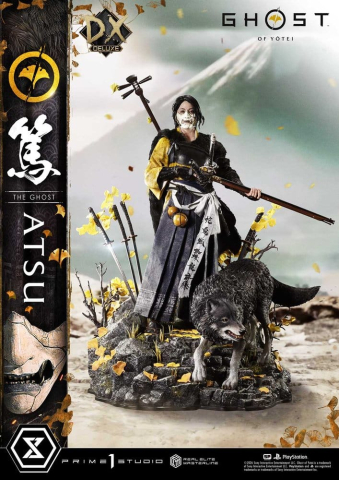 Ghost of Yotei Real Elite Masterline Statue 1/4 Atsu DX Bonus Version 59 cm [5]