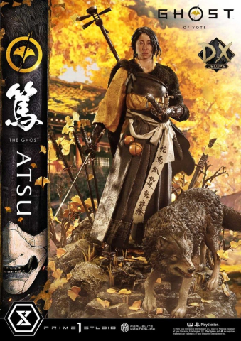 Ghost of Yotei Real Elite Masterline Statue 1/4 Atsu DX Bonus Version 59 cm [7]