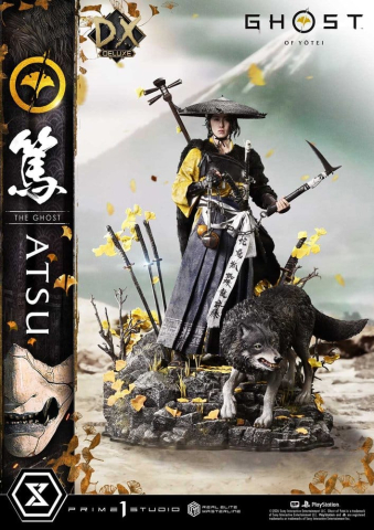 Ghost of Yotei Real Elite Masterline Statue 1/4 Atsu DX Bonus Version 59 cm [6]