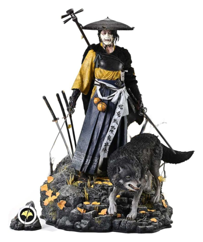 PRECOMENZI - Ghost of Yotei Real Elite Masterline Statue 1/4 Atsu DX Bonus Version 59 cm