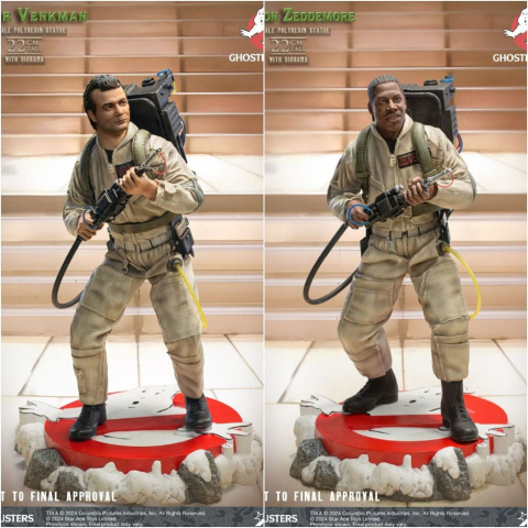 Ghostbusters Statues 1/8 Peter Venkmann + Winston Zeddemore Twin Pack 22 cm [11]