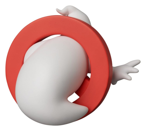 PRECOMENZI - Ghostbusters UDF Mini Figure No Ghost 8 cm