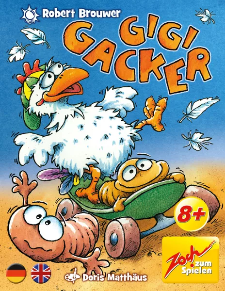 Board Games - Gigi Gacker – Joc de carti distractiv despre gainuse si rame (EN)