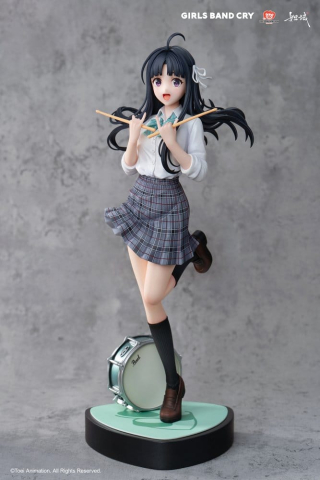 Girls Band Cry Natsu wo Mankitsu shite Sakebe Series No. 2 PVC Statue 1/7 Subaru Awa 26 cm [6]