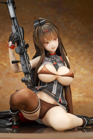 PRECOMENZI - Girls' Frontline PVC Figure 1/7 Gd DSR-50 Heavy Damage Ver. 24 cm