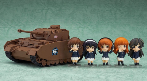 Girls und Panzer das Finale Nendoroid More Vehicle Panzer Kampfwagen IV Ausf.D (H Ver.) 8 cm [3]