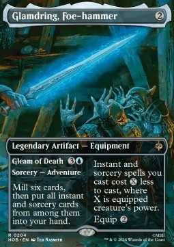 Singles Trading Card Games - Glamdring, Foe-hammer // Gleam of Death The Hobbit: Extras - Singles 204